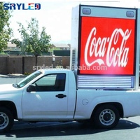 P6 Outdoor Mobile Trailer LED Advertising Digital Poster Display Screen avec écran tactile SDK Fonction pour détaillants OEM Agences