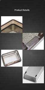 Werkseitig kunden spezifische Katzen toilette aus Edelstahl Schubladen art Große Kapazität NON-STICK Edelstahl abnehmbare Katzen toilette - Product Image 3