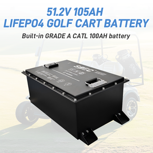แบตเตอรี่ลิเธียมไอออน SOEC 51.2V 105Ah สำหรับรถกอล์ฟ ชุดแบตเตอรี่ 36V 48V 72V 96V 100Ah 200Ah 300Ah แบบกำหนดเองได้ - Product Image 2