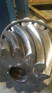 Eje de piñón de diferentes materiales personalizado Forge y engranaje cónico en espiral Forge Gear - Product Image 4