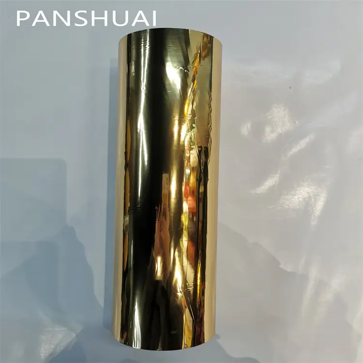 High Reflective Gold Metallized Pet Film With Pe Coated For Building Insulation