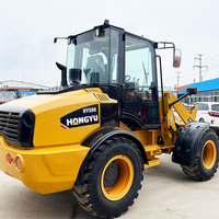 2.5Ton Mini Wheel Loader Berkualitas Tinggi Wheel Loader Mini China Front End Loader Kecil Berbahan Bakar Diesel Dari China