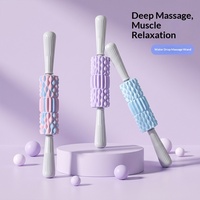 Nouveau bâton de massage en PP et TPE pour le yoga à domicile, rouleau de massage pour les épaules et le cou, relaxation musculaire, exercices de Pilates