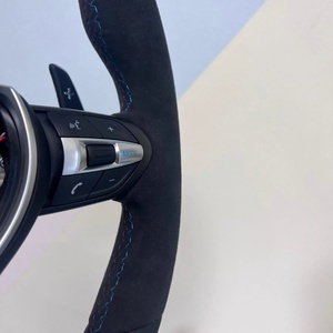 Volant en cuir automobile de style sport pour BMW Série <span class=keywords><strong>3</strong></span> Série 5 F30 F20 E90 E91 E92 E93 X5 X6 F10 - Product Image 2