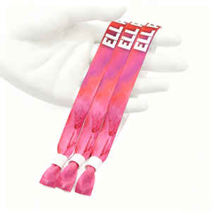 Braccialetti Personalizzati per <span class=keywords><strong>Black</strong></span> <span class=keywords><strong>Friday</strong></span> e Matrimoni in Poliestere con Sublimazione per Eventi, Design Gratuito - Product Image 3