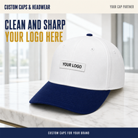 Casquette de baseball bicolore pour hommes et femmes, idéale pour les sports de plein air, la course à pied, le golf, les événements d'équipe et de club, avec logo brodé personnalisé, vente en gros