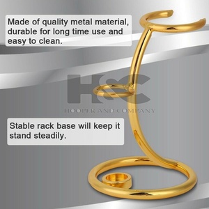 Nuevas llegadas Hombres sostenibles Bigote Barba Brocha de afeitar Soporte Afeitadora Soporte Maquinilla de afeitar Herramienta de salón de seguridad - Product Image 6