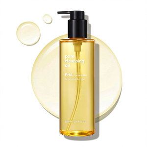 PHA Pore Cleansing <b>Oil</b> Facial Cleanser Makeup <b>Remover</b> for Sensitive Dry Skin 200ml Private Label - Product Image 1