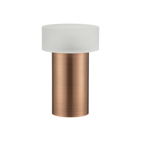 Lampe de table LED sans fil Megapower moderne rechargeable à commande tactile RGB en aluminium, intensité variable, température de couleur 2700K-6000K, IRC 90