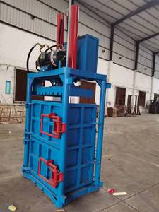 Thủy lực dọc hộp các tông baling Báo Chí thủy lực nhỏ mùn cưa kim loại nhựa tông Baler compactor giá - Product Image 3