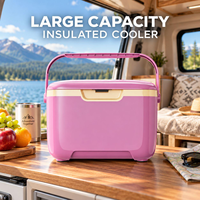 Glacière portable isotherme pour la conservation des aliments en extérieur, pour boissons, repas, transport de produits frais, couleur personnalisée, OEM