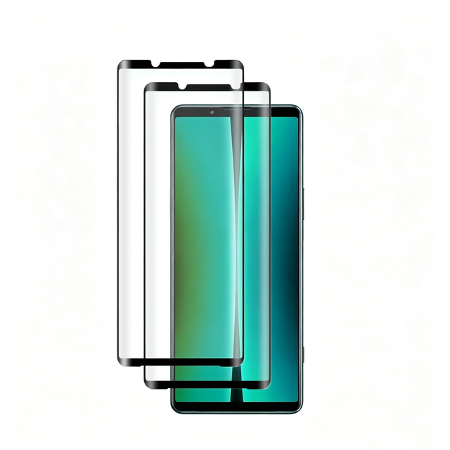 For Xperia 3D Soft Edge Full Glue Privacy Anti-Spy Tempered Glass Screen Protector