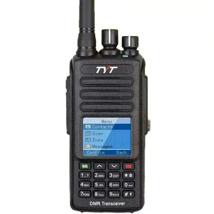 MD390 portátil TYT DMR Walkie Talkie móvil digital UHF y VHF FM Interphone Radio bidireccional