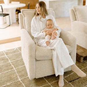 Sillón Reclinable de Gravedad Cero, Tela Tipo Peluche, Sofá Individual, Silla Mecedora para Sala de Estar, Cuarto de Niños, Muebles Modernos para el Hogar - Product Image 2