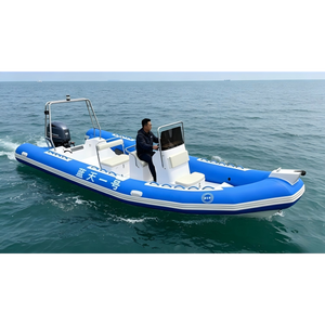 <span class=keywords><strong>Bateau</strong></span> <span class=keywords><strong>de</strong></span> sauvetage rapide gonflable en fibre <span class=keywords><strong>de</strong></span> verre Hypalon Orca Rib 660 durable <span class=keywords><strong>de</strong></span> 22 pieds - Product Image 1