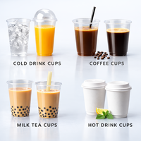 Volledig automatische plastic beker thermoformmachine voor de productie van wegwerp bekers van PP, PET en PS voor water, koffie en yoghurt, hoogproductief systeem
