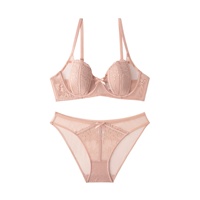 Ensemble de lingerie pour femmes sur mesure, ultra fin, respirant, soutien-gorge grande taille, différents styles, lingerie sexy en dentelle