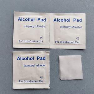 แผ่นชุบแอลกอฮอล์ทางการแพทย์ปลอดเชื้อแผ่น70% isopropyl - Product Image 4