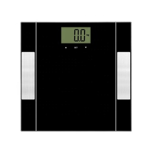 Beliebte Design Bad elektronische Körperfett waage Smart gehärtetes Glas BMI digitale Körperfett waage - Product Image 1