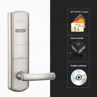 Cerraduras Inteligentes para Puertas con Panel Metálico RFID Temic T5557, Anti-Robo, Duraderas y de Alta Calidad, para Control de Acceso con Tarjeta de Hotel