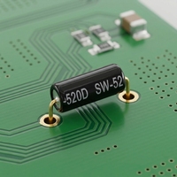 Umean SW-520D Sensor Getaran Saklar Bola Logam Toggle Merah 2.5-5.5V 30mA DIY (paket isi 10)