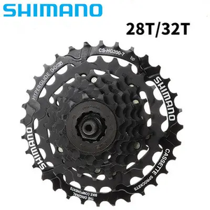 <span class=keywords><strong>Cassette</strong></span> SHIMANO Tourney HG200 7s 12-28T/12-32T 8s 12-32T 9s 11-32/34T CS-HG200-7/8/9 para Bicicleta de Montaña Original Shimano - Product Image 2
