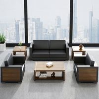 Ensemble de canapés en cuir européens modernes, canapé contemporain pour salon, structure en bois massif, meubles pour la maison