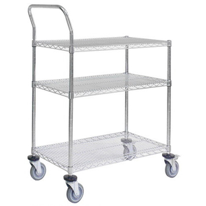 6 livelli CE 48 "X 18" X 70 "unità di scaffalature <span class=keywords><strong>in</strong></span> filo <span class=keywords><strong>cromato</strong></span> - Product Image 3