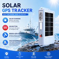 Localisateur GPS VSGPS à communication satellite 4G LTE, alimenté par énergie solaire, compatible Beidou et GLONASS, étanche, pour le positionnement des navires de transport de marchandises
