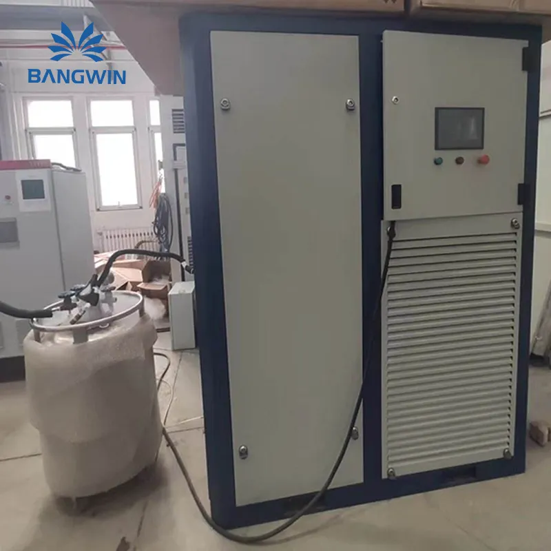 Generador de nitrógeno líquido a pequeña escala/planta de llenado de cilindros de oxígeno líquido/máquina de separación de aire de argón
