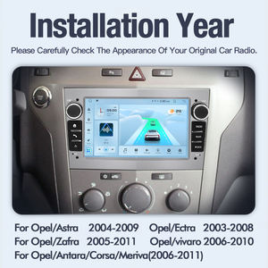 Autoradio Android 13 STWEI pour Opel Astra Vectra Vauxhall Antara Zafira Corsa C D Vivaro Meriva Veda Multimédia CarPlay sans fil - Product Image 5