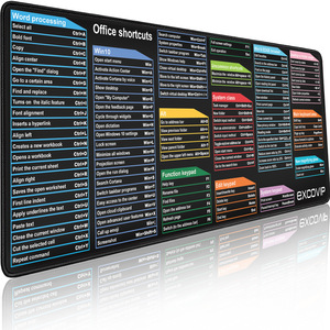 Photoshop <span class=keywords><strong>PPT</strong></span> WORD EXCEL CAD AI CorelDraw Tapis de bureau Clavier Raccourci Tapis de souris - Product Image 6
