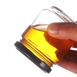 Pot <span class=keywords><strong>en</strong></span> verre rond traditionnel de 11 onces 330ml avec couvercles <span class=keywords><strong>en</strong></span> métal 58-400 pour la confiture de <span class=keywords><strong>gelée</strong></span> de salade de salsa miel royal - Product Image 1