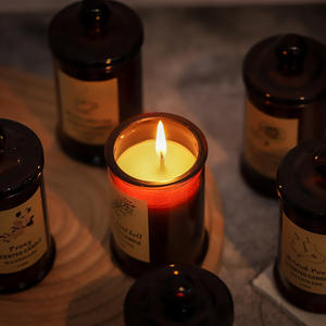 Nieuwe Kleine Theekop Handgemaakte Natuurlijke Soja Kaars Huis Verwarmende Geschenken Esthetische Glazen Pot Luxe Kaars Cadeau Voor Vrouwen - Product Image 3