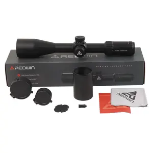 Red Win Kuiper 5-25x50 FFP Tactical First Focal Plane 6 Level Red Illuminated 10 Yds Focus 1/10 Adjust 0 Lock Hunting Scope