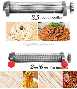 2-18mm einstellbare Breite Edelstahl 220V Haushalt Multifunktion ale Nudel presse Elektrische Nudel maschine - Product Image 6