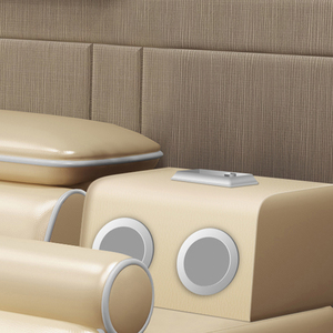 Cama de cuero tamaño King Size con masaje para el hogar, muebles multifunción, tamaño Queen, nuevo diseño - Product Image 5