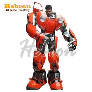 Costume de robot transformable réaliste pour adulte, conçu et fabriqué à la main par des designers, Autobot bleu portable - Product Image 6
