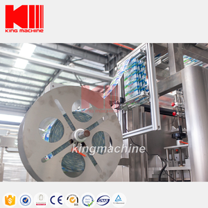 King Máy Tự Động PVC <span class=keywords><strong>Shrink</strong></span> <span class=keywords><strong>Sleeve</strong></span> Ghi Nhãn Máy Cho Nước Ép Chai Thủy Tinh PET - Product Image 5