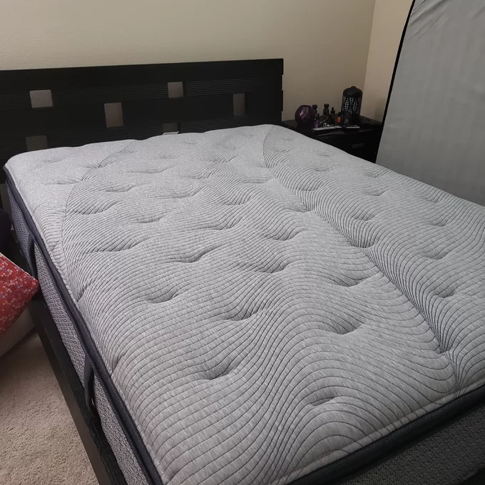 gel memory foam bed mattress