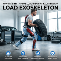 Exosquelette passif de levage de charges lourdes pour l'industrie, l'atelier et le garage