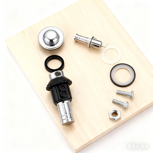 Cloison de toilette en HPL de qualité supérieure, design moderne, finition chromée polie, mécanisme de déverrouillage rapide, best-seller, durabilité, sécurité - Product Image 4