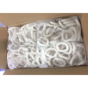 Anillos de Calamar Congelados IQF, Limpios y Sin Piel, 4-6cm, Empaque a Granel para Calamar Frito y Servicios de Alimentación, Exportación al por Mayor - Product Image 3