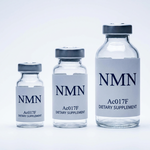 Professional NMN Vial <b>Labels</b> Premium Matte White Stickers for Anti Aging Lyophilized Powder <b>Packaging</b> - Product Image 2