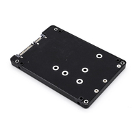 Disque SSD M.2 NGFF / MSATA vers SATA3 2-en-1, conversion des disques SSD M.2 NGFF / MSATA en disques durs SATA 2.5 " / 3.5" pour une utilisation