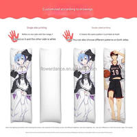 Housse de Dakimakura 50*150cm sur mesure pour Youtuber, motif Anime Sexy, coussin de corps Otaku Hentai LB1904
