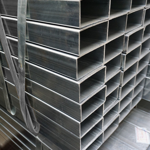 Perfiles de acero de tubo de metal de hierro para estructura Tubo galvanizado Sección hueca <span class=keywords><strong>rectangular</strong></span> Tubo de acero al carbono Erw - Product Image 3