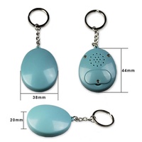 Cadeaux créatifs, porte-clés en plastique ABS de forme ovale, bouton sonore, pendentif mignon et tendance, accessoires, petit enregistreur de messages portable