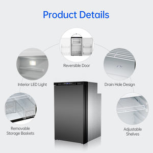 104L grande capacità <span class=keywords><strong>12V</strong></span> <span class=keywords><strong>24V</strong></span> auto frigorifero portatile Mini Freezer 70W compressore DC <span class=keywords><strong>frigo</strong></span> <span class=keywords><strong>per</strong></span> Camper Camper RV e <span class=keywords><strong>camion</strong></span> - Product Image 3
