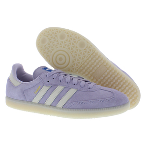 Scarpe da passeggio fitness da uomo Adidas Samba OG colore grigio/marrone/marrone - 100% autentiche - Product Image 5